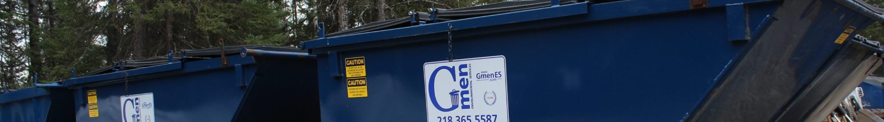 G-Men Environmental Services | Northeastern Minnesota Waste Removal